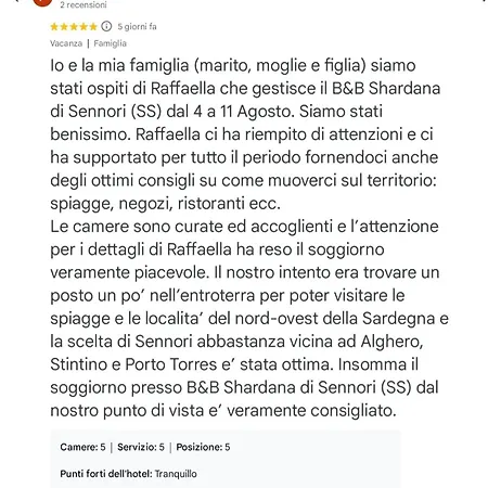 Shardana Frühstückspension 4*